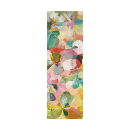 Danhui Nai 'Happy Garden Ii' Canvas Art,10x32